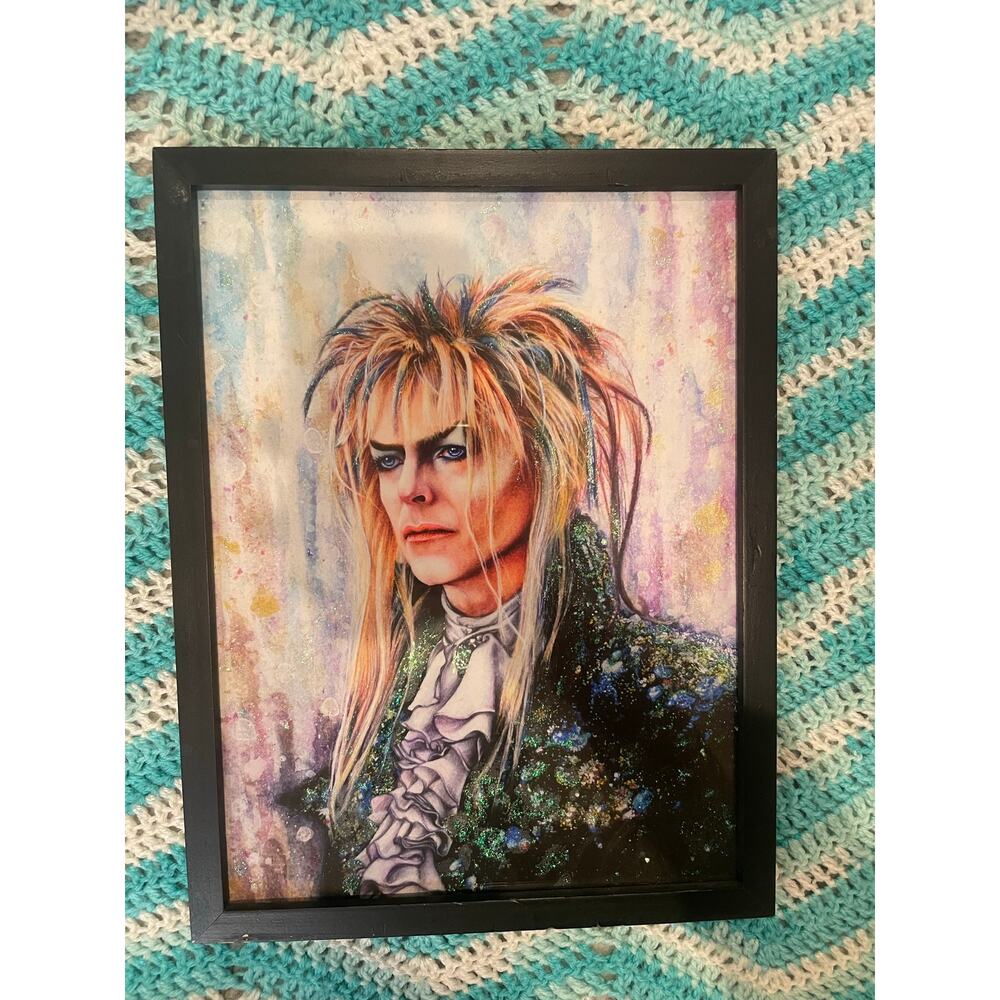 david bowie framed art print